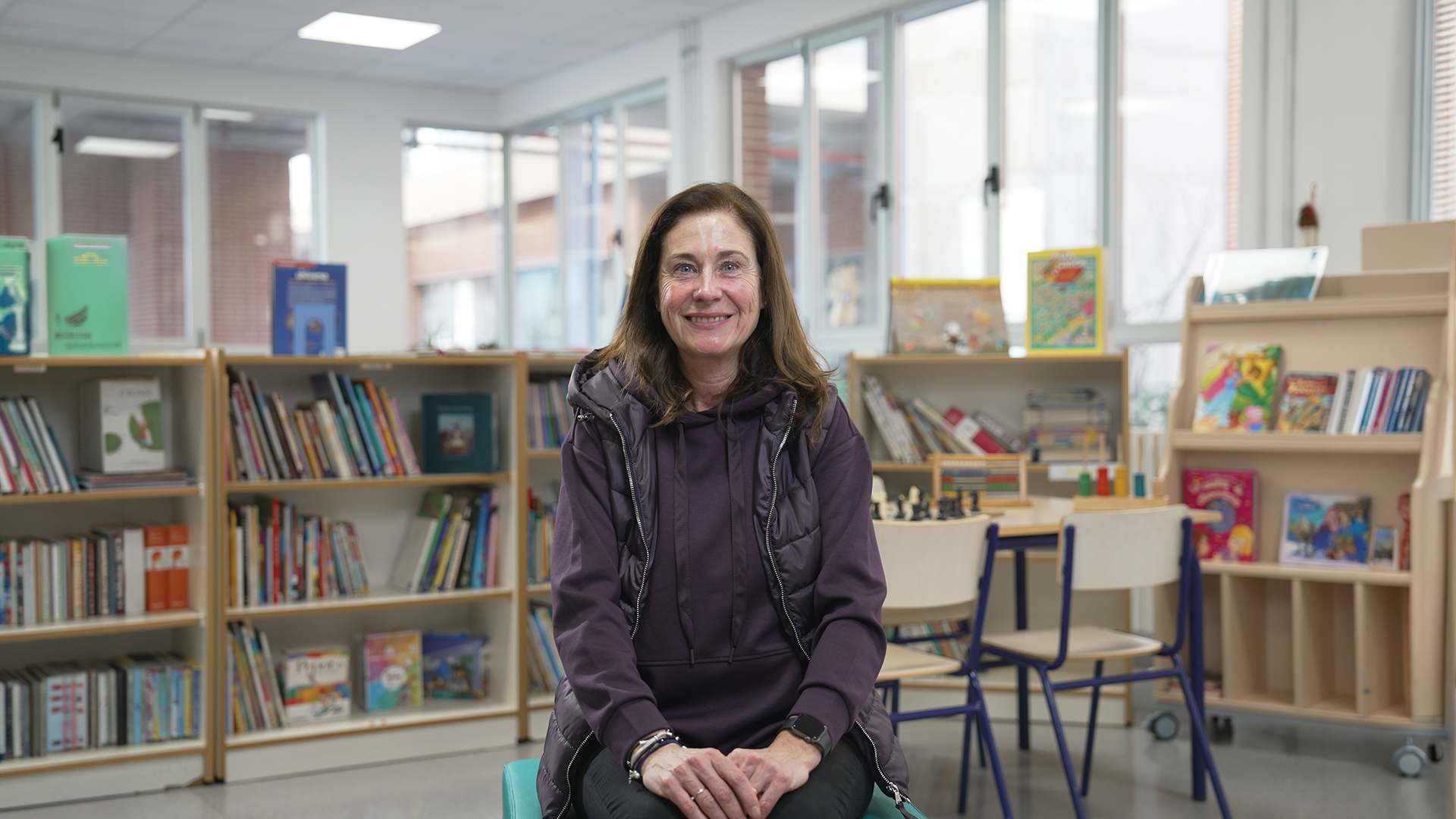 Susana García Serra, directora del CEIP Ciutat de Cremona.